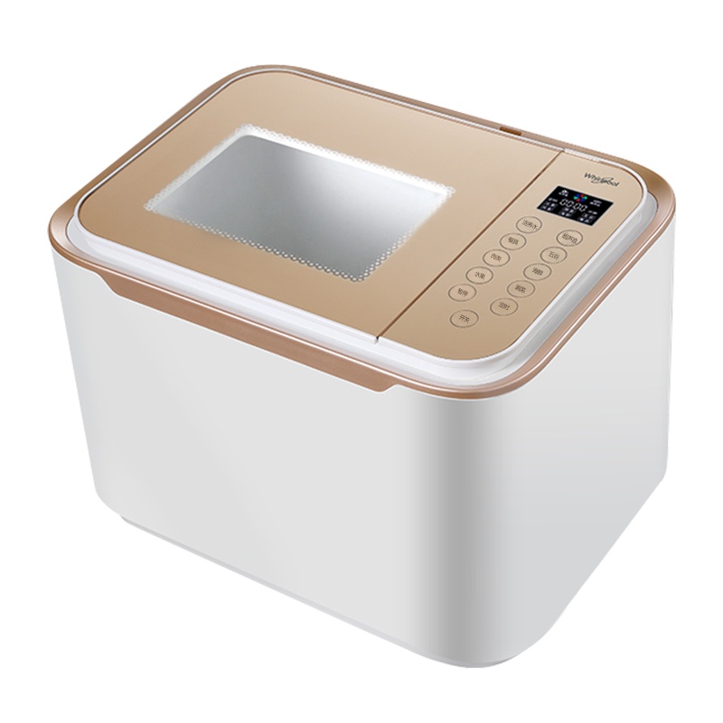 惠而浦(Whirlpool)超声波洗菜机WVS-CS607J 家用果蔬清洗机解毒消毒蔬菜食材净化机12L大容量