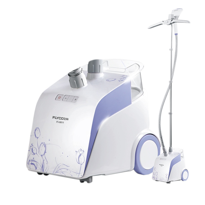 飞科挂烫机家用FI9810自动供水五档led数码超强蒸汽电熨斗熨衣服触摸开关防滑1500w大功率