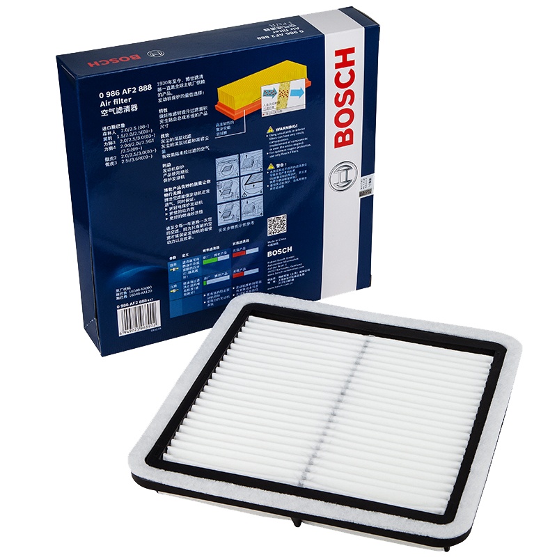 博世(BOSCH)空气滤清器0986AF2888(斯巴鲁森林人、力狮3、力狮4、傲虎2、傲虎3)