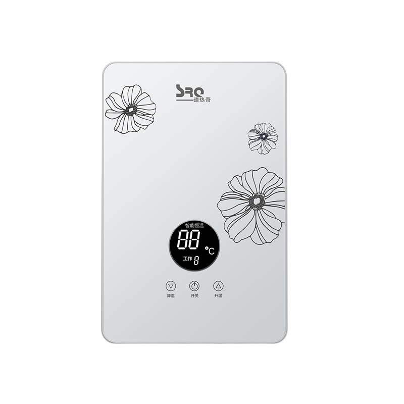 速热奇/SRQ-9011家用即热式电热水器 微电脑式按键式恒温6500W 白色