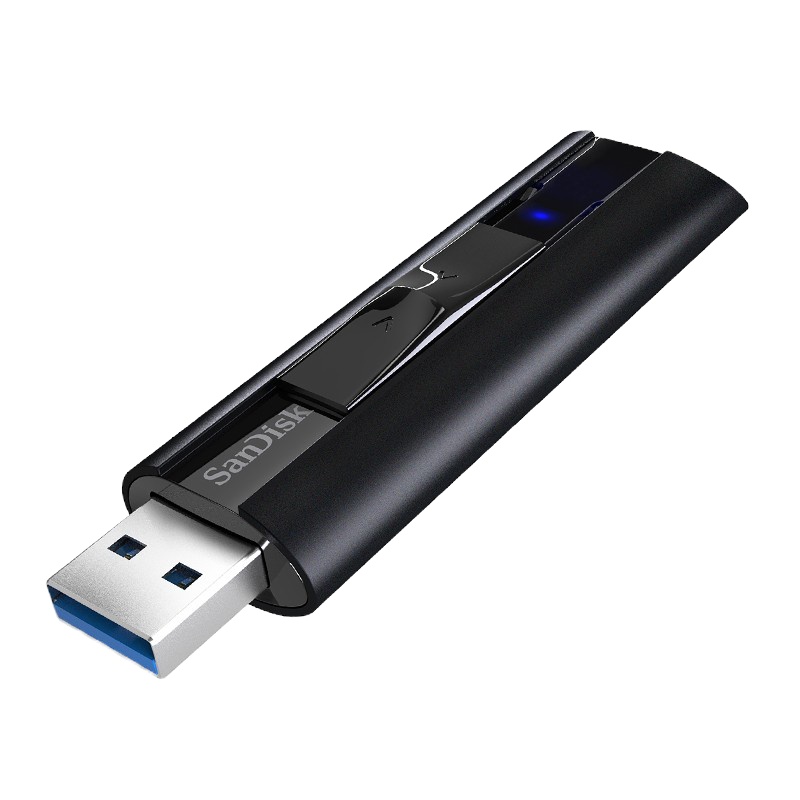 闪迪(SanDisk)128GB USB3.2至尊固态U盘 CZ880 读速高达420MB/s 写380MB/s
