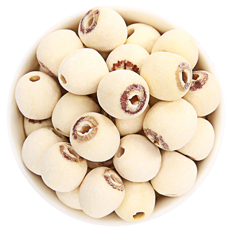 建宁莲子安全无硫不磨皮白莲子干货莲子百合银耳羹搭档248g/袋 煲汤食材