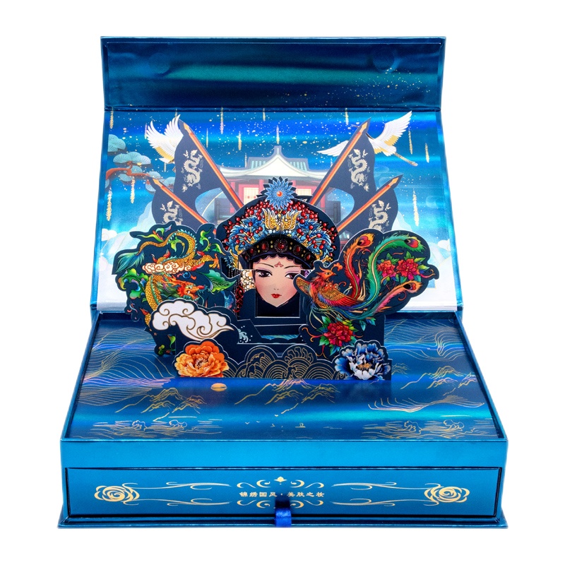 生日礼物女送女友朋友七夕情人节礼物精致浪漫创意实用高档老婆特别的雕花口红套装礼盒装中国风全套小众品牌彩妆套盒母亲节礼物