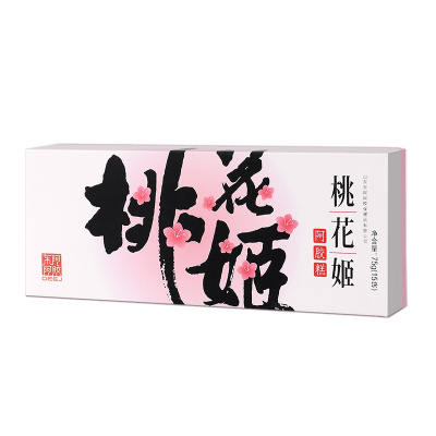 东阿阿胶 桃花姬阿胶糕75g/盒 阿胶膏 即食固元膏