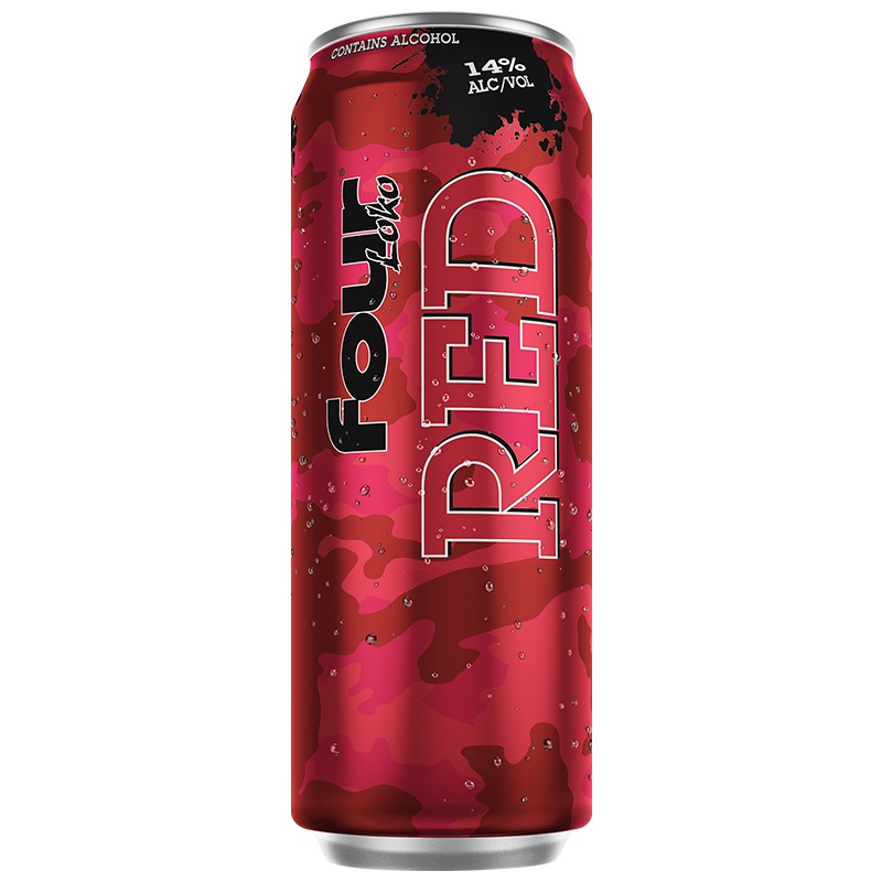 four loko四洛克预调鸡尾酒 洋酒 果酒 迷彩系列朱雀695ml一罐装