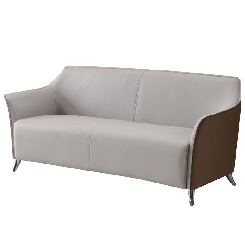 巨高家具中式西皮办公沙发