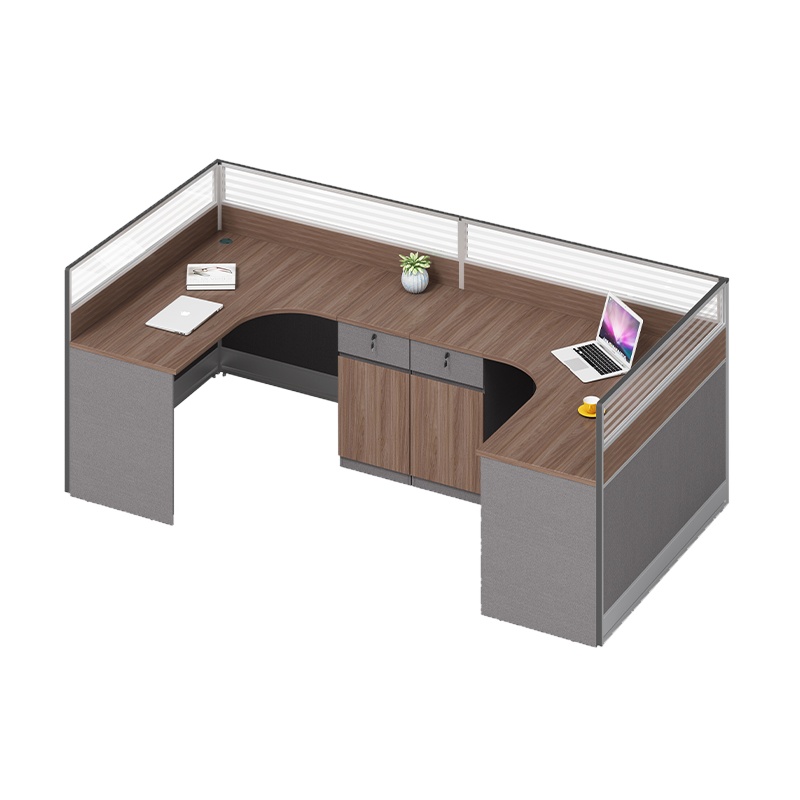 亿林汇美屏风办公桌16L1204L