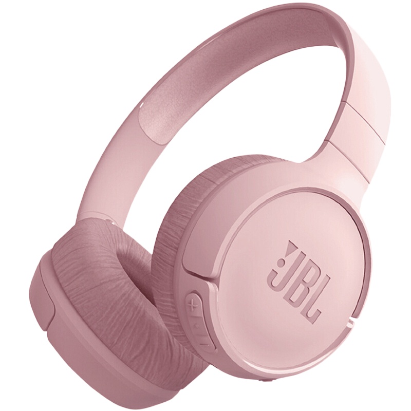 JBL TUNE T500BT头戴式蓝牙无线耳机 运动耳机 通用 粉色