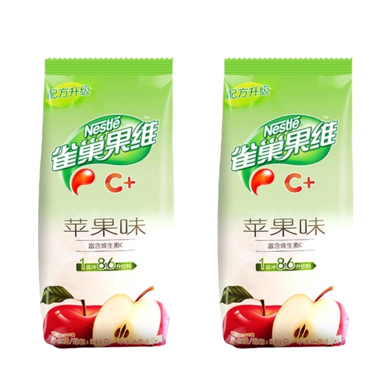 雀巢(Nestle) 雀巢 果维C苹果味 840g/袋*2
