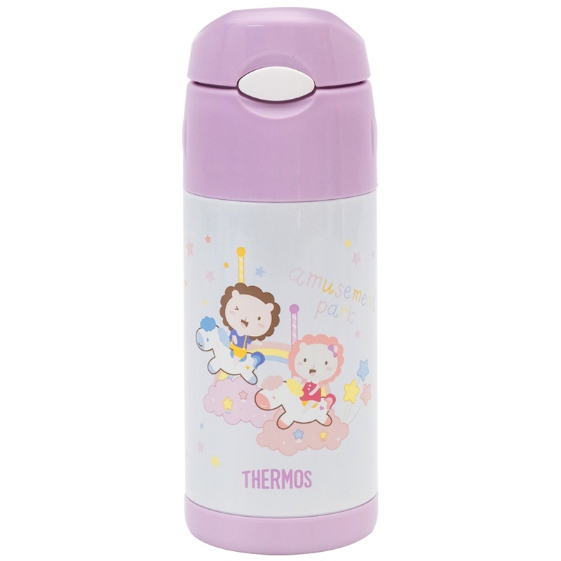 膳魔师儿童吸管保温杯FFI-403 Lion 360ml通用