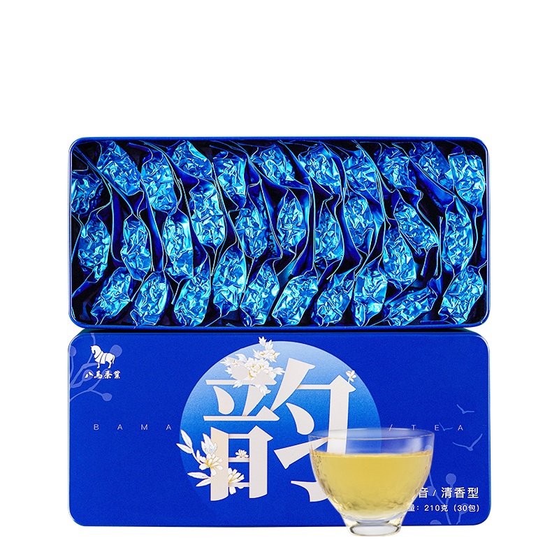 [拍1发2同款]八马茶叶 新茶安溪铁观音特级清香铁观音乌龙茶礼盒装210g