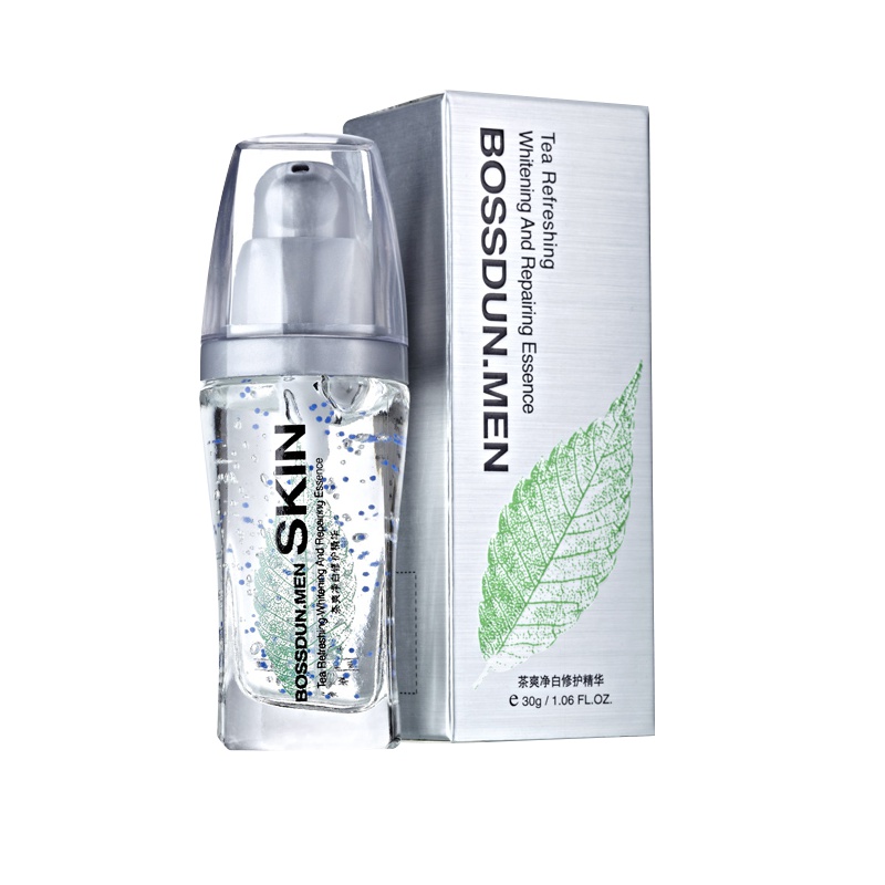 波斯顿BOSSDUN.MEN精华露茶爽战痘祛印精华30g祛痘淡化痘印面部精华露祛痘涂抹式男士精华液