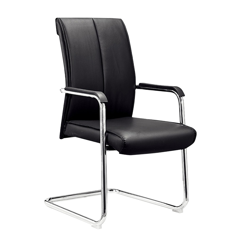 [理政]办公椅 皮艺弓形椅 会议椅 办公椅 开会椅子 会议椅