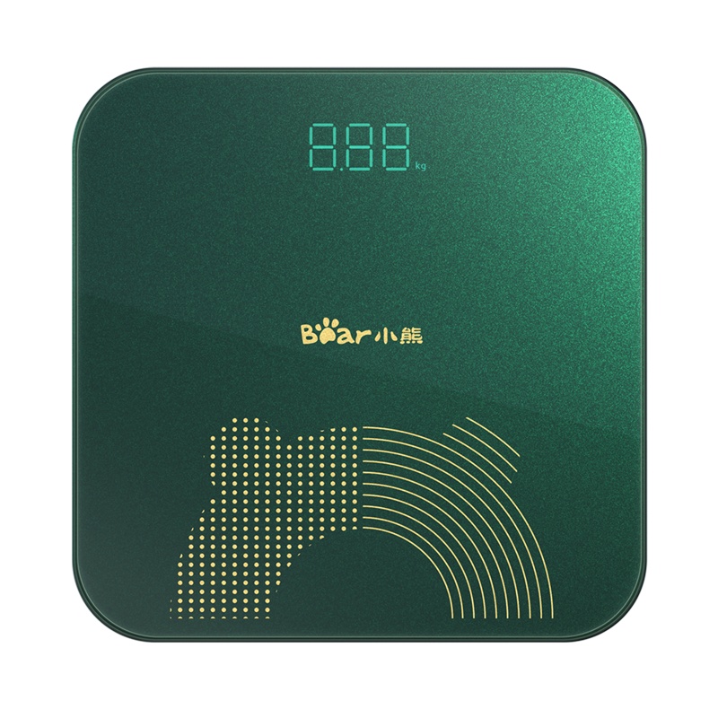 小熊(Bear)体重秤 DZC-D18A1 智能精准家用成人电子秤健康称人体测量减肥秤精准人体电子秤男女