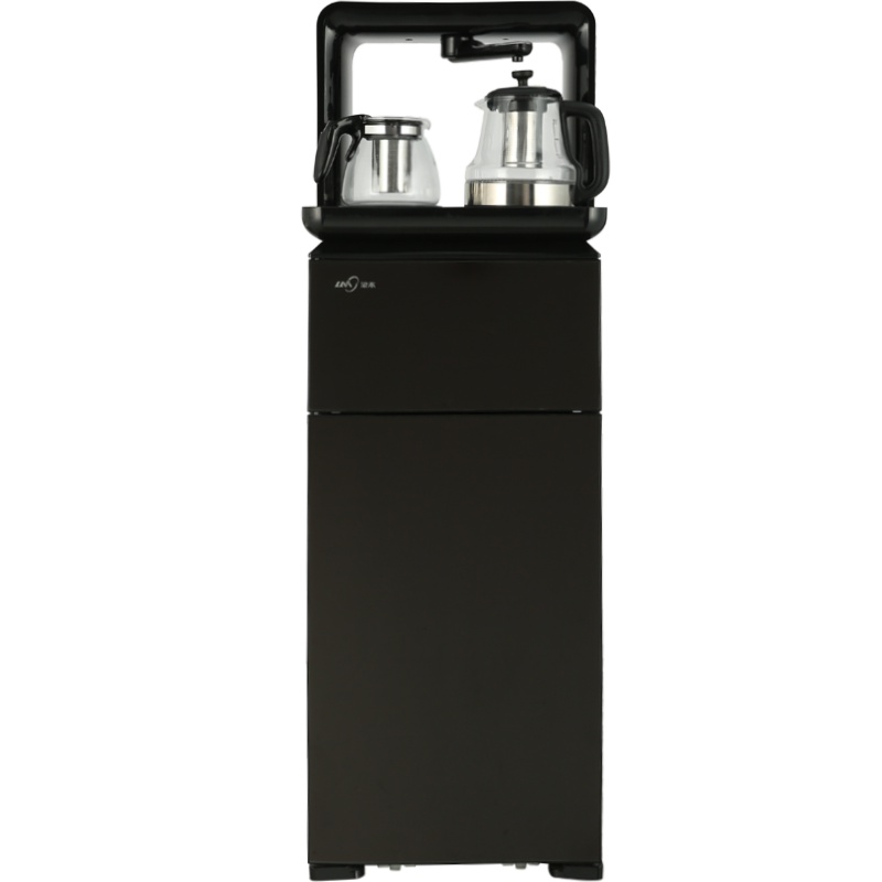 浪木(LM)饮水机家用智能全自动下置水桶小型立式泡茶艺多功能茶吧机WL-J16AU冷热型双壶养生童锁大容量储物柜