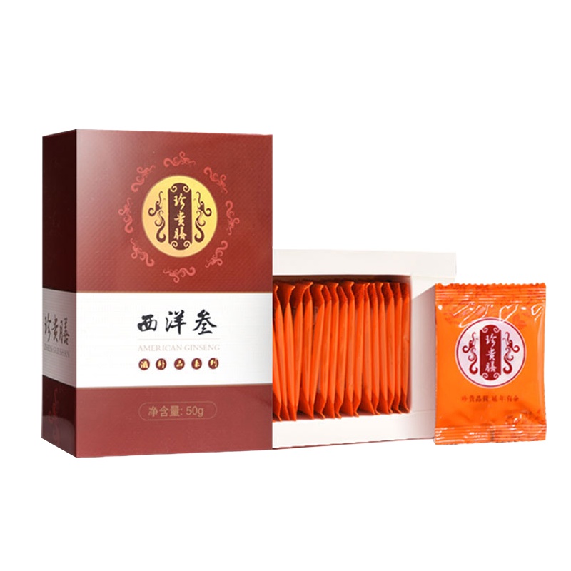 珍贵膳 西洋参 50g 净制 西洋参片
