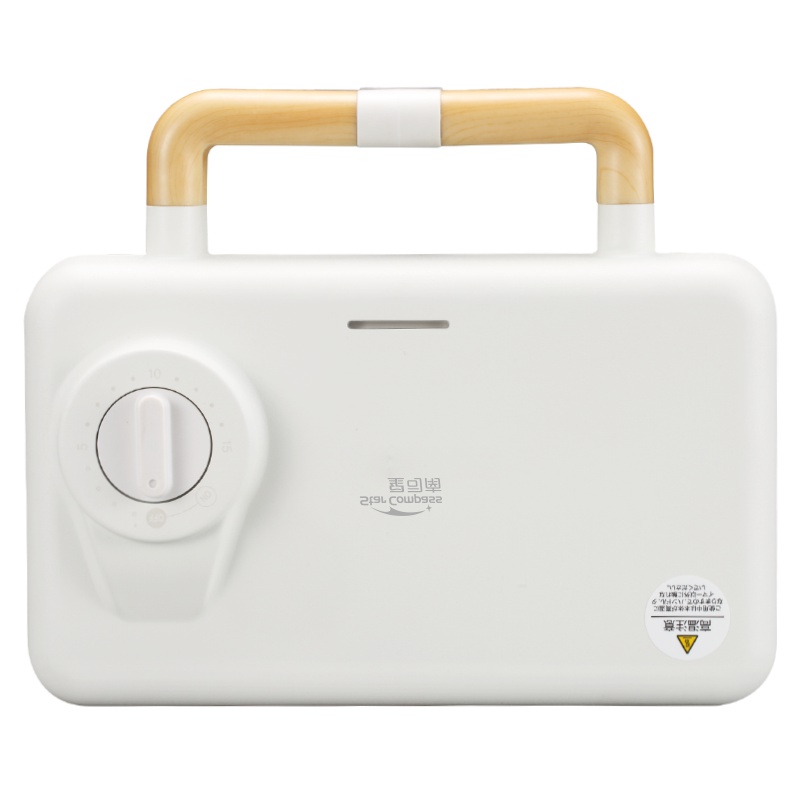 苏宁极物 星司南 多功能三明治机面包机料理机 双烤盘 白色