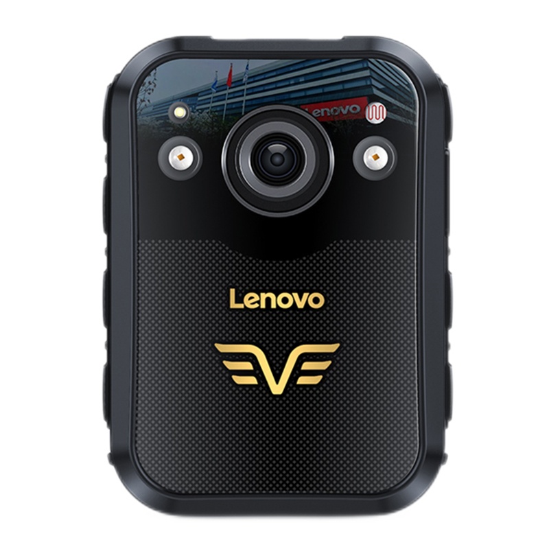 联想(Lenovo)DSJ-2W执法记录仪1296P高清红外夜视专业微型便携背夹音视频现场执法仪黑色64G