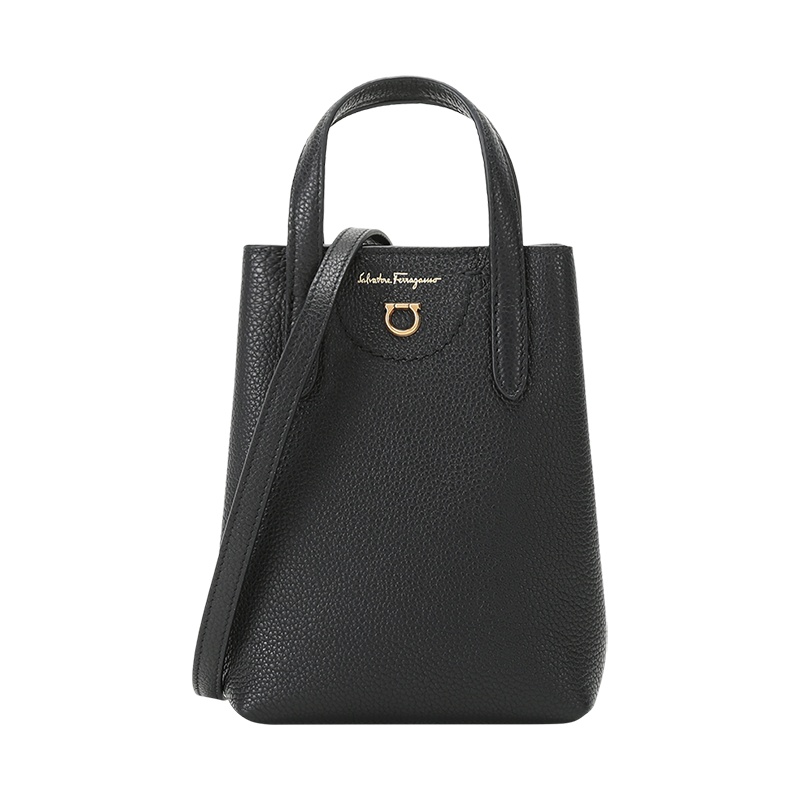 Salvatore Ferragamo 菲拉格慕 女士牛皮GANCINI迷你包手提单肩斜挎包220024