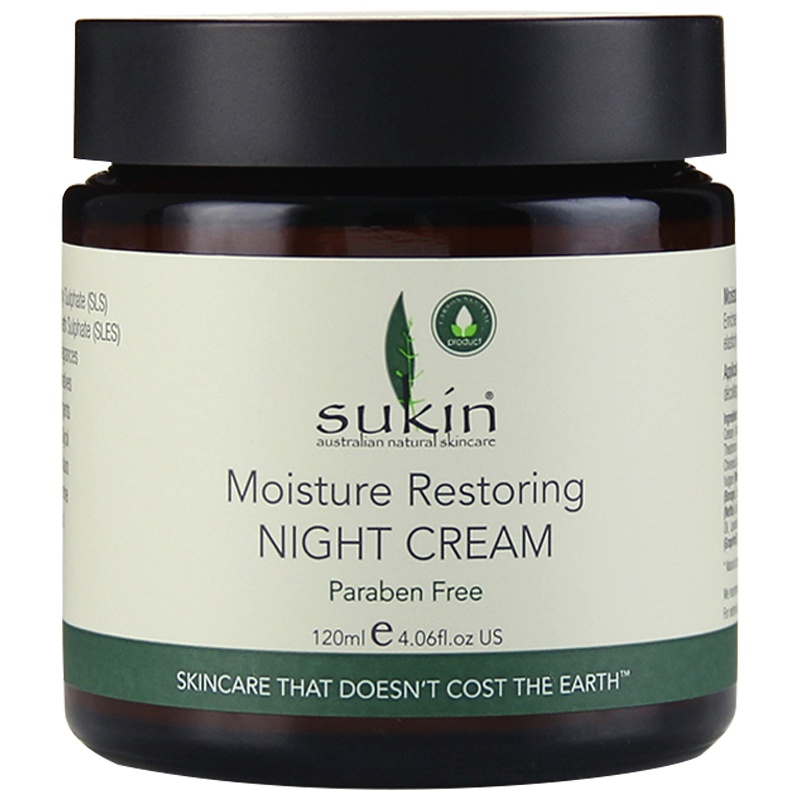 Sukin苏芊 补水修复肌肤保湿修复晚霜面霜120ml/瓶 滋润营养 各种肤质通用