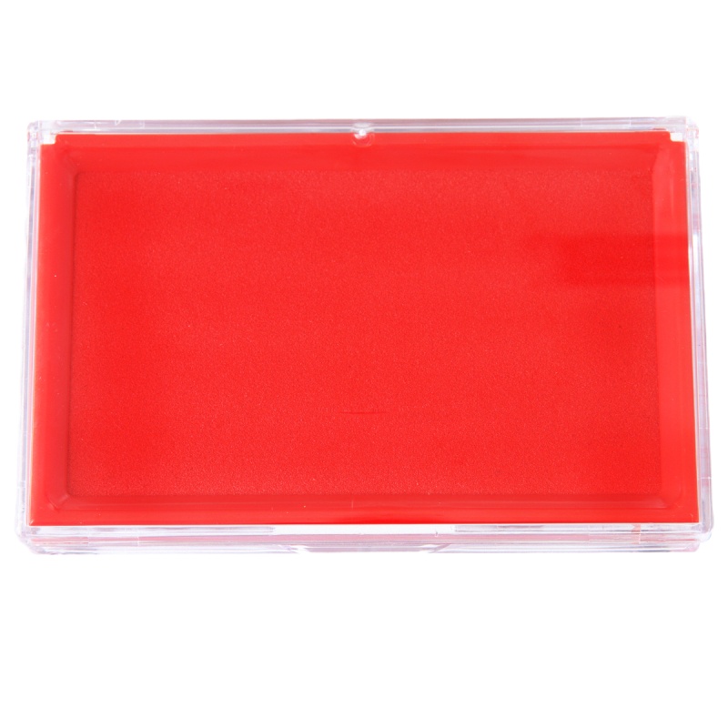 得力9864快干印台 (红) (只)