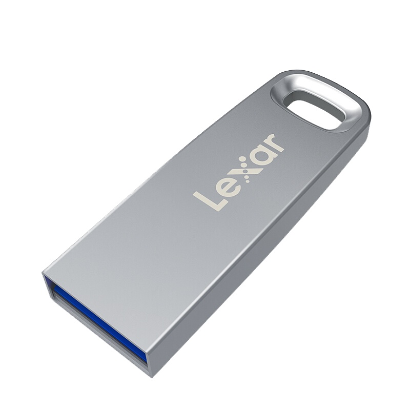 雷克沙(Lexar)32GB USB3.0 U盘 M35 银色 读速150MB/s 金属外壳 坚固安全 礼品优盘