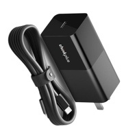 联想 thinkplus口红电源 thinkpad X1 X390 T490 S2 Type-c笔记本适配器65W 苹果