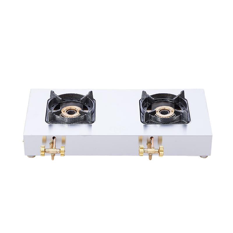 商用煲仔炉中高压猛火时光旧巷多头砂锅灶三四六八眼多眼多孔液化气煤气灶 加厚加大手点二头送配件