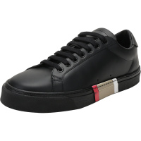 博柏利/巴宝莉 BURBERRY 男款牛皮革系带休闲运动鞋板鞋80421721