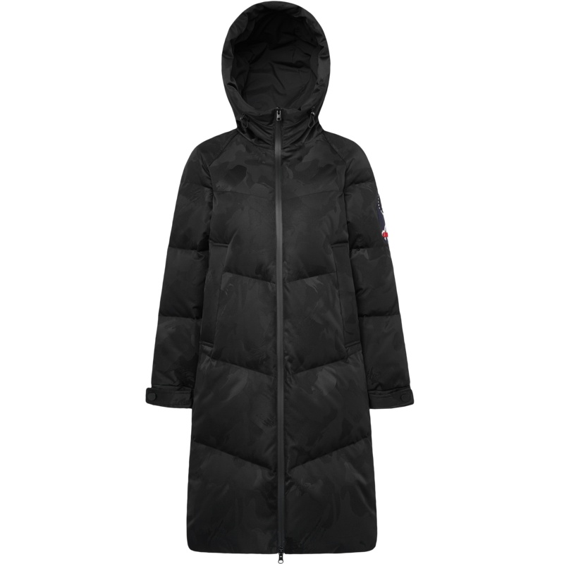 波司登女羽绒服极寒鹅绒连帽中长款新款保暖冬外套