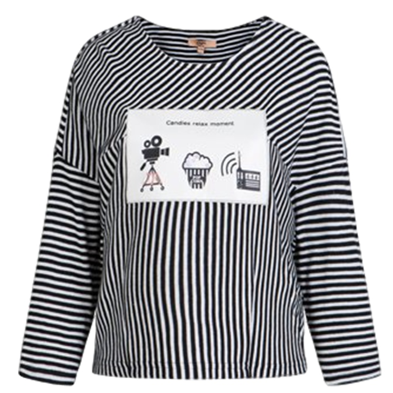 【福利款】拉夏贝尔圆领打底衫T恤