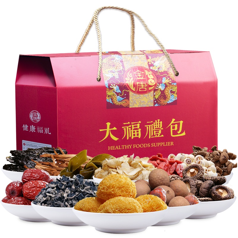 金唐(KTANG) 大福礼包2408g 礼盒装 中秋节年货礼盒 员工福利 送礼