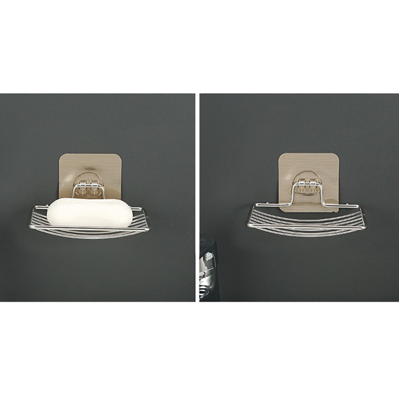 WOLF SLAVES免打孔不锈钢肥皂架A276 27659