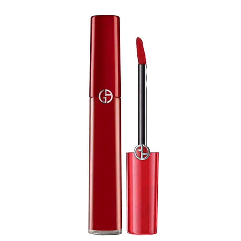 【专柜正品】阿玛尼（ARMANI）口红 滋润臻致丝绒哑光红管唇釉 红管 红管 402# 红色偏橘