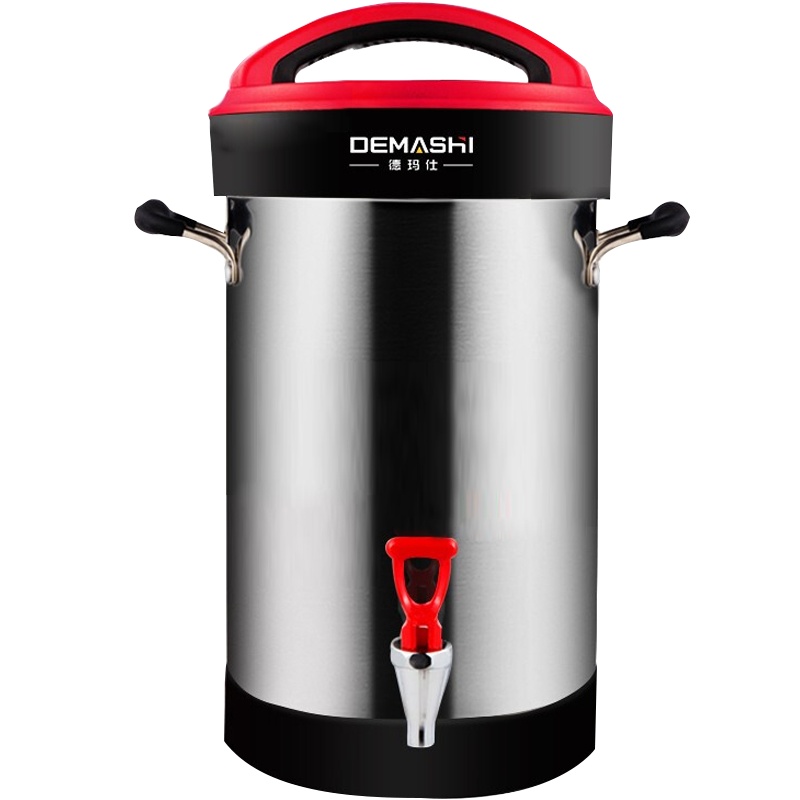 德玛仕(DEMASHI)豆浆机商用大容量全自动加热一体磨浆机大型现磨打浆机220V干湿两用电动煮豆浆DJ-10C