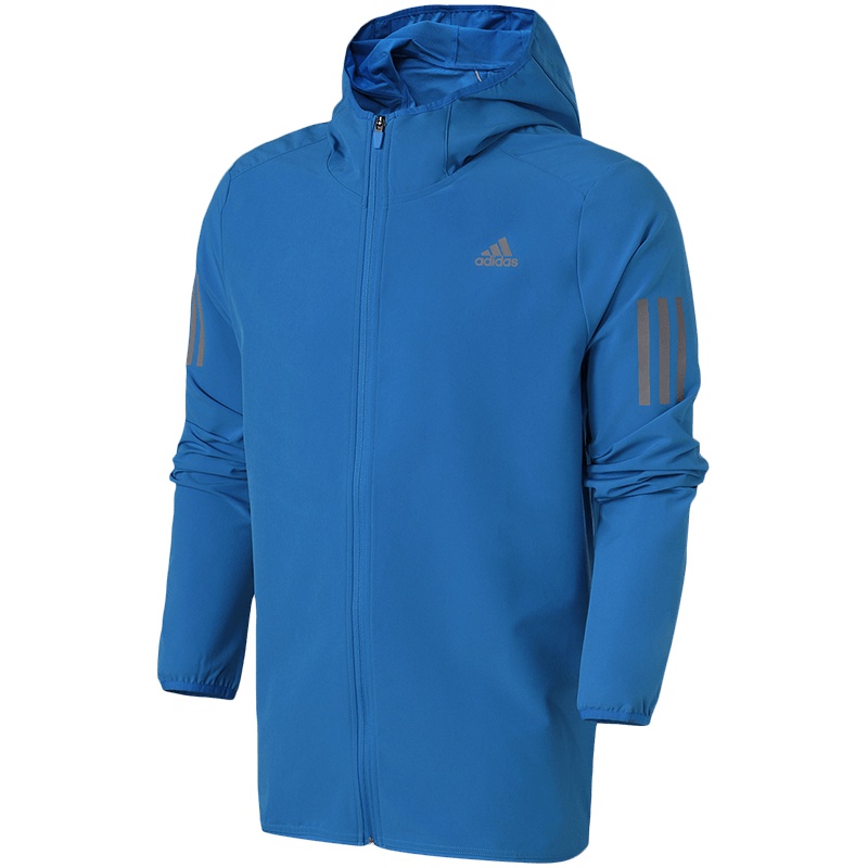 【自营】adidas男服外套夹克防风服跑步运动服CY5775