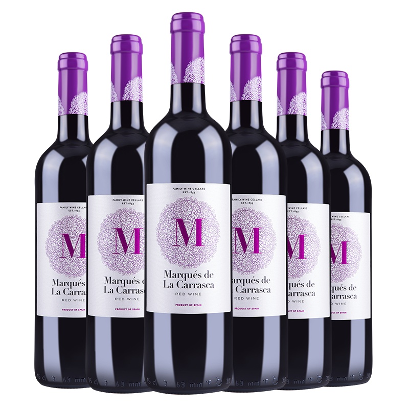 洛萨诺酒庄紫玛卡干红葡萄酒新酒西班牙原瓶原装进口红酒整箱
