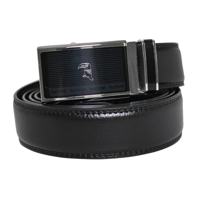 啄木鸟（TUCANO）男士皮带商务系列自动扣牛皮腰带 WDE3371A