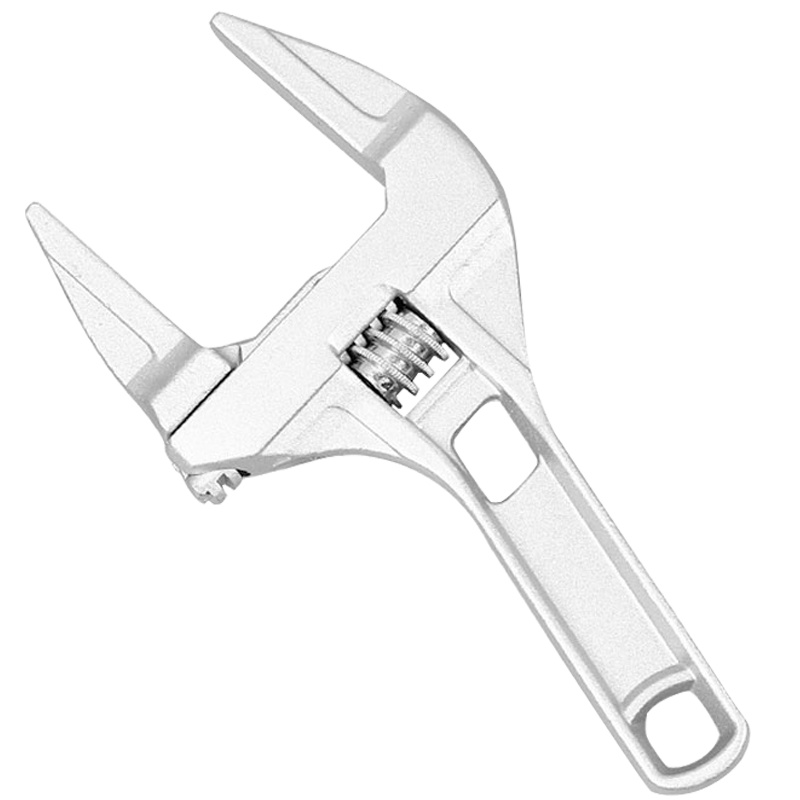 冰禹 SNyl-524 卫浴扳手工具 多功能短柄大开口维修板子 下水器管道空调活口扳手