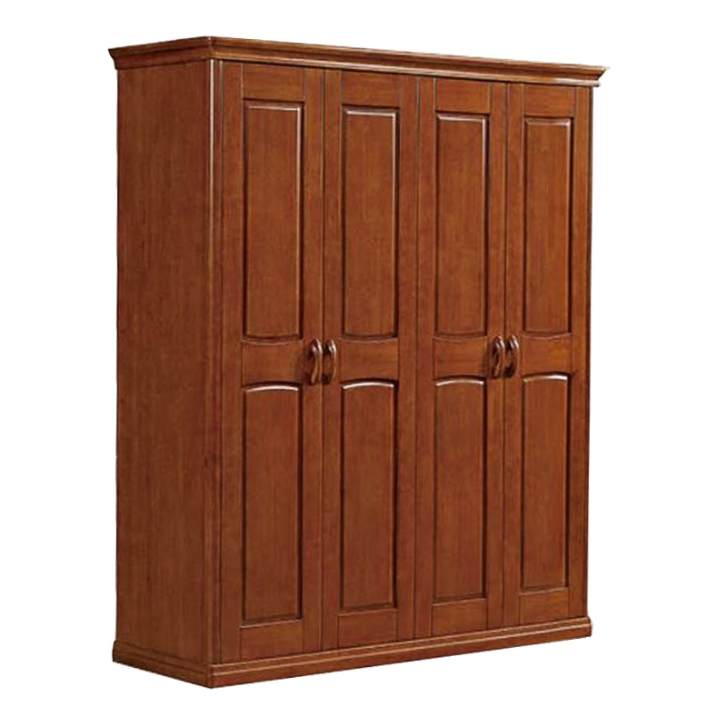 刘利博-4门衣柜 实木油漆大衣柜