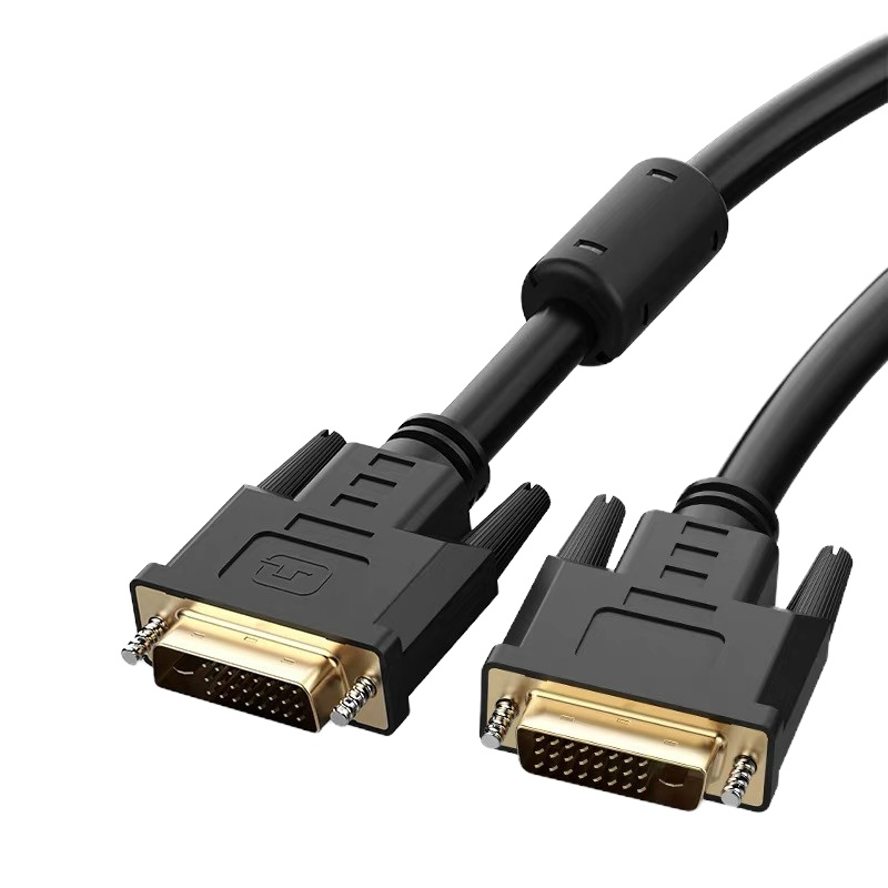 DVI线24+1显示器线高清2K视频连接线 公对公连接线10米