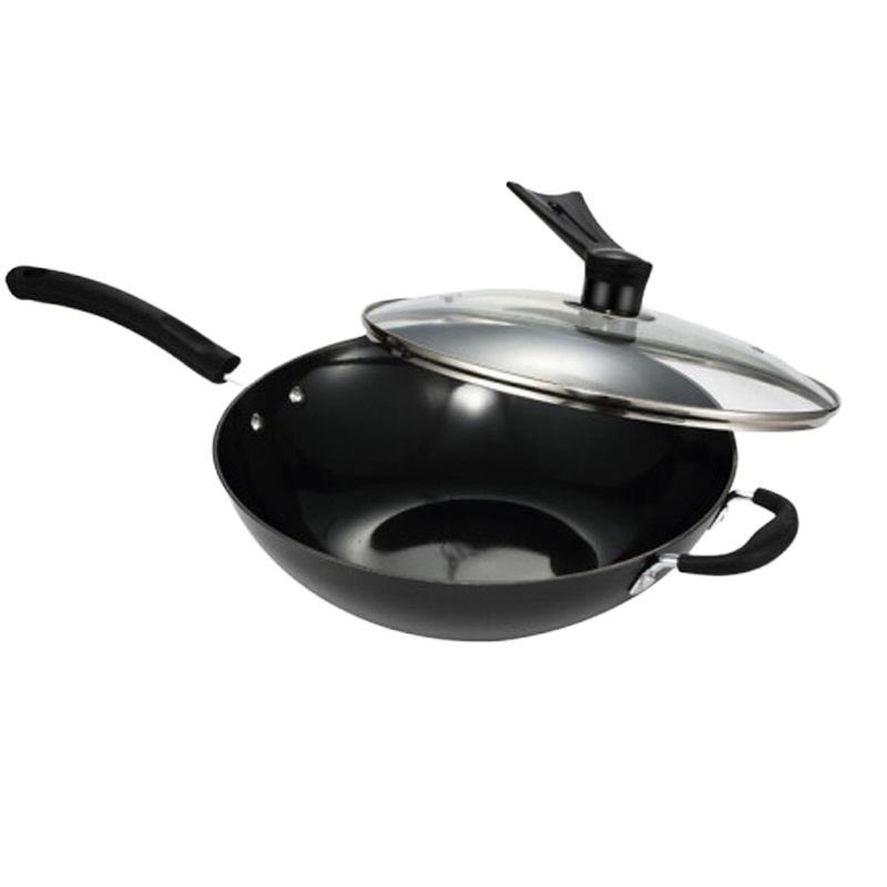 美的 Midea 炒锅铁锅少油烟无涂层铸铁锅家用炒菜锅炊具CZ32B4-YCX