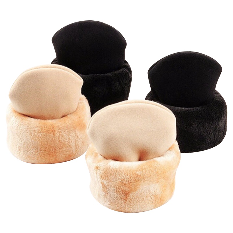 【顺丰配送】【6双装】 秋冬雪地袜女士保暖加绒加厚袜子女中筒袜肉色光腿神器长筒袜地板袜