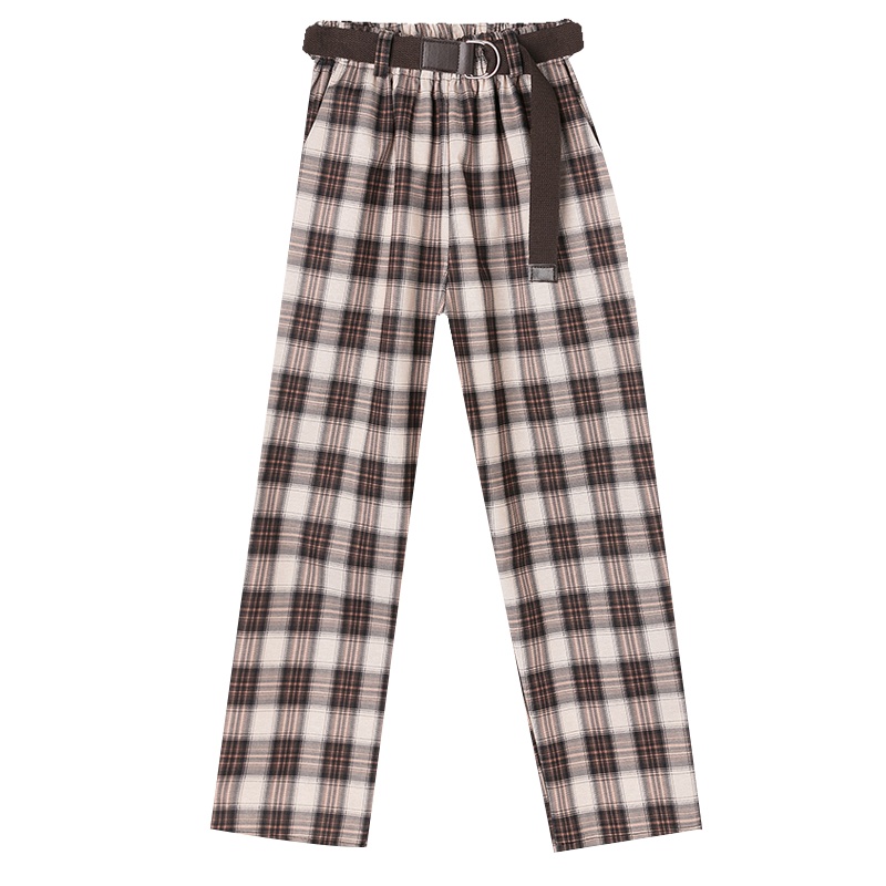 小样传奇2021春装新款显瘦烟管九分裤子西裤小脚裤子职业直筒宽松西装裤女