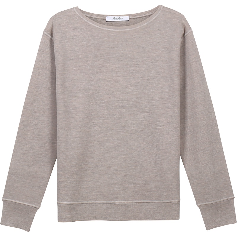 MAX MARA 麦丝玛拉 女士绵羊毛圆领长袖针织衫 UNIPARO