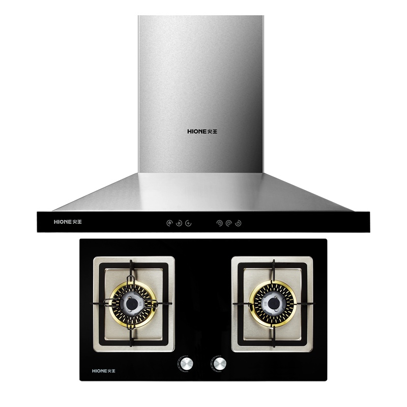 火王烟灶套餐 3A不锈钢D8+2QJ02/B 天然气 SN