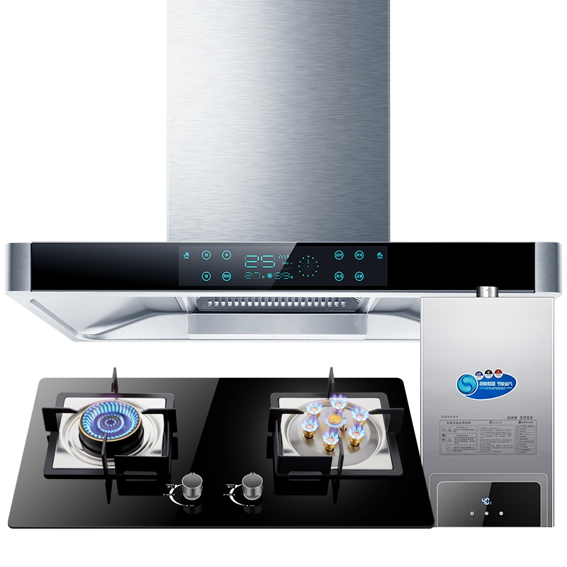 欢呼好太太 烟灶热套装大功率CXW-200-M+A118+TR02(天然气)欧式抽油烟机燃气灶热水器套餐烟灶热三件套