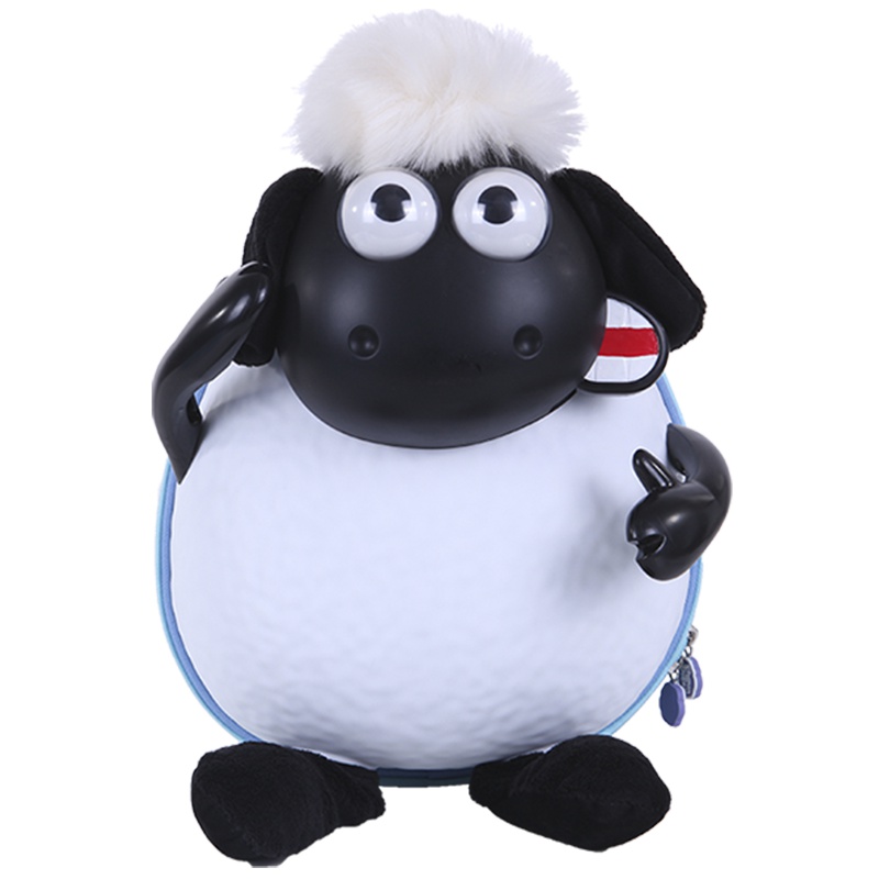 小羊肖恩 小羊肖恩萌趣背包 儿童休闲减负双肩背包迷你幼儿收纳包--肖恩蓝色 SC8206