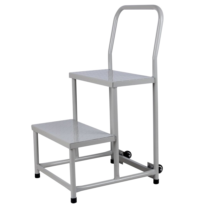 海斯迪克 gnjz-1431 超市理货移动平台梯 仓库装卸登高车工厂用梯 取货梯 新款2步梯