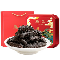 久年6A大连淡干海参干货500g野生辽刺参非即食特价深海老人小孩孕妇营养健康90-120头【拍下送鲍鱼汁】